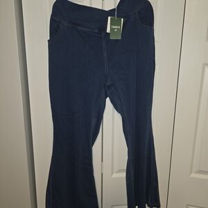 Halara Blue Flared Pants Sixe 3x